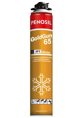Пена монтажная Penosil GoldGun Professional 65/875 мл/зима-18