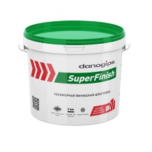Шпатлевка финишная полимерная Danogips SuperFinish/28 кг/17л