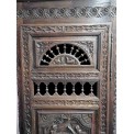 Шкаф антикварный Франция /бретонский стиль 19 век/массив дуба
