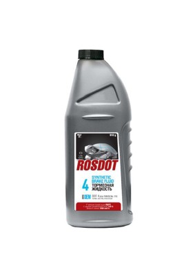 Тормозная жидкость DOT4 Rosdot 910мл