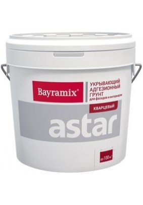 Грунт кварцевый укрывающий Астар Bayramix 15 кг