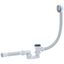 Обвязка для ванны Ани EC055 клик-клак с плоским сифоном и трубой 40х50 мм