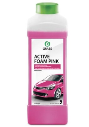 Автошампунь Grass Active Foam Pink 1 л