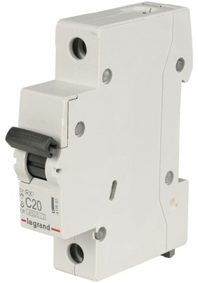 Автоматический выключатель  20А 1-полюс. Legrand RX3 Leg 419665