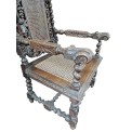 Кресло антикварное /Бельгия начало 19 века/760х1280х590