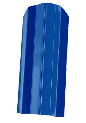 Штакетник М-образный фигурный 100мм Синий RAL 5005
