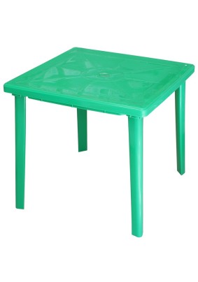 Стол квадратный зеленый 800х800х710