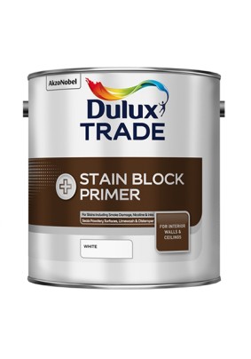Грунт для блокировки старых пятен Dulux Stain Block Plus белый 2,5л