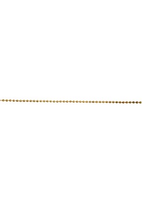 Цепь декоративная "Бусы" 3,2 мм золотая