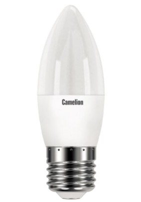 Лампа светодиодная 7.0Вт Camelion Led 3000K/Е27/С35