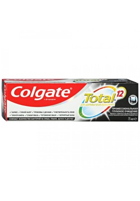 Зубная паста Colgate Total12 Глубокое Очищение с Углем