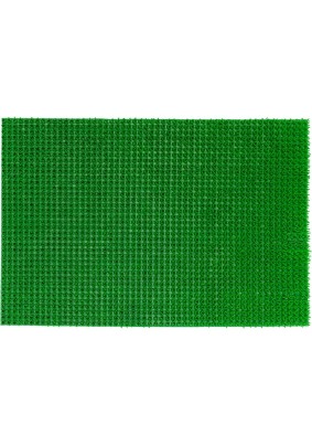 Коврик щетинистый 45х60 см зеленый /11163/163
