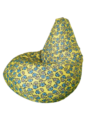 Мешок  для сидения "груша"/Оксфорд, Миньоны/размер Комфорт