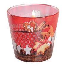 Свеча Bartek Candles Имбирный пряник в стакане 115гр/355782