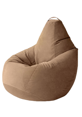 Мешок  для сидения "груша"/ шоколад/размер Стандарт/1300х900