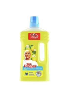 Чистящее средство для пола и стен Mr. Proper Лимон 1л