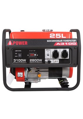 Генератор бенз. A-IPower А3500X 3.0 (пик 7.4) кВт/25л/220В