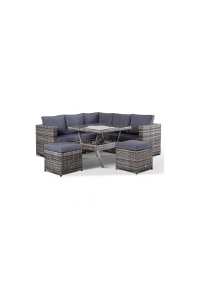 Комплект мебели Аруба модульный SFS096 цвет: серый, серый