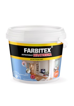 Шпатлевка акриловая Farbitex для внутренних работ 3,5 кг