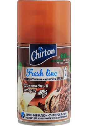 Освежитель воздуха CHIRTON сменный блок 250мл Шоколадный десерт