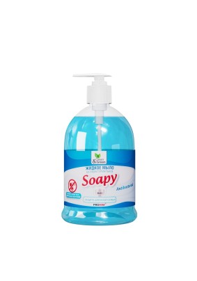 Мыло жидкое Soapy Clean&Green антибактериальное 500мл