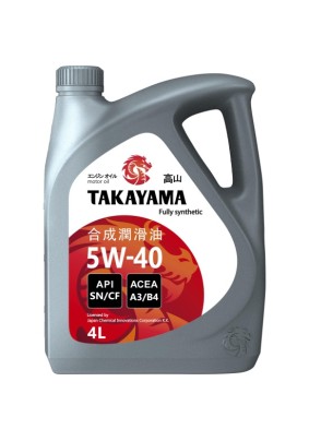Моторное масло Takayama Motor Oil 5W-40 1 л