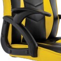 Кресло BRABIX Shark GM-203 черное/желтое