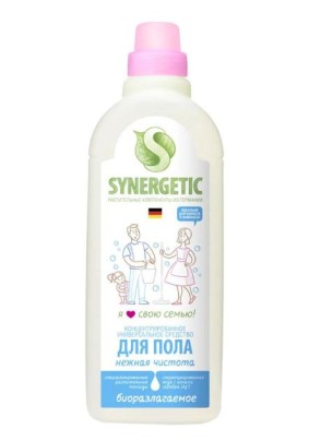 Cредство для мытья пола Synergetic Нежная чистота 750мл