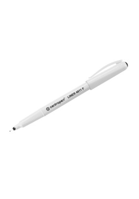 Ручка капиллярная Centropen "Liner 4611" черная 0,3мм трехгранная