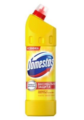 Чистящее средство для сантехники Domestos Лимонная свежесть 1л