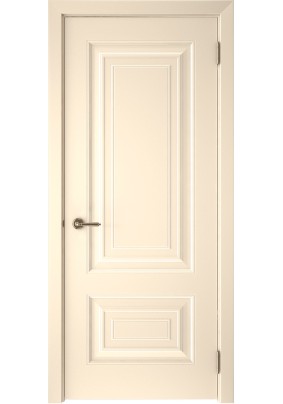 Дверное полотно ДГ Смальта-46 Ваниль 2000х900/Текона