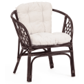 Комплект Bahama (Стол + диван+ 2 кресла) цвет: Грецкий орех