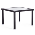 Комплект мебели Обеденный сет (стол+4 стула)  цвет: черный/DB-16,серый