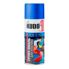 Грунт-эмаль аэрозольный для пластика синий KUDO RAL 5005/520 мл/U -6009