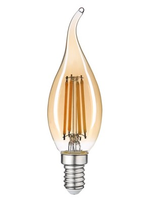 Лампа GLDEN-CWS-10-230-E14-2700  Золотая