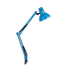 Лампа настольная  KD-312 синий Camelion