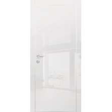 Дверное полотно HGХ-1 700х2000/Белый глянец/Профило порте