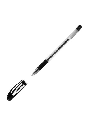 Ручка гелевая OfficeSpace "A-Gel" черная 0,5мм