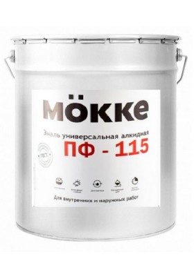 Эмаль профессиональная ПФ-115 MOKKE салатовая 20 кг