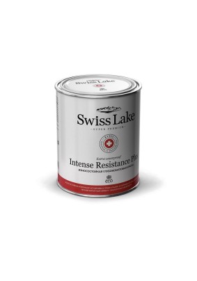 Краска для стен и потолков изностойкая Intense Resistance Plus Swiss Lake Белая А 2,7 л