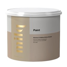 Краска для стен и потолков изностойкая Kitchen & Extra Intense Milq Белая А 0,9 л