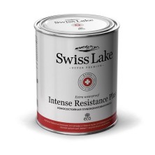 Краска для стен и потолков изностойкая Intense Resistance Plus Swiss Lake Прозрачная С 9 л