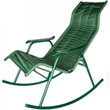 Кресло-качалка Нарочь арт.с238 (каркас зеленый, сиденье зеленое)