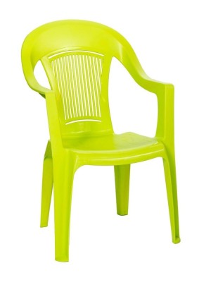 Кресло пластиковое Фламинго цвет: салатовый 560х580х900