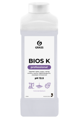 Высококонцентрированное моющее средство Grass Bios-К 1л
