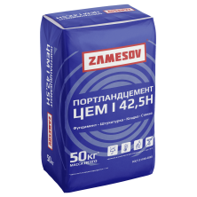 Цемент М-500/ЦЕМ 1/ ZAMESOV/50кг