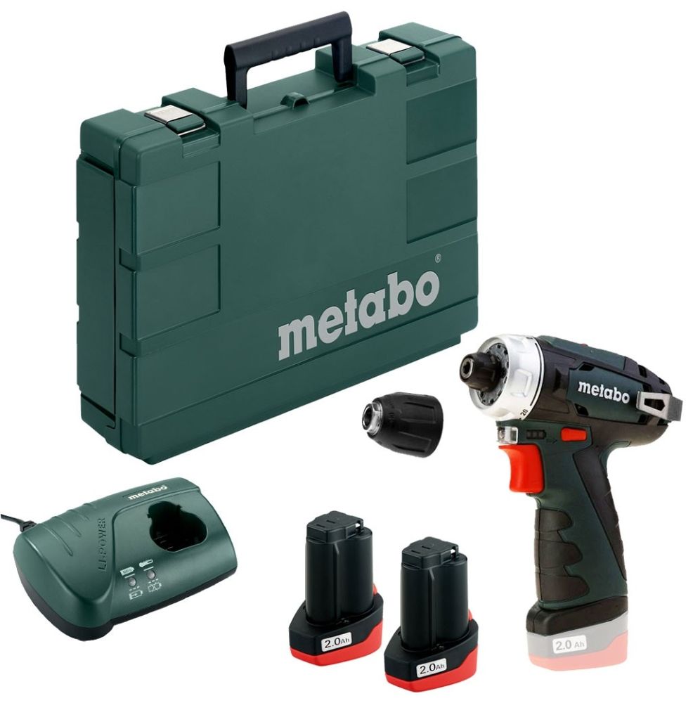 Шуруповерт аккумуляторный Metabo PowerMaxx BS BASIC 12В /600080500 - купить  по выгодной цене в интернет-магазине ТЦ Стройка